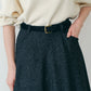 【9月中旬お届け】HERRINGBONE FLARE SKIRT