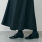 【9月中旬お届け】HERRINGBONE FLARE SKIRT