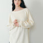 【9月下旬お届け】WAFFLE KNIT PULLOVER