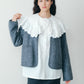 【9月中旬入荷予定】LACE COLLAR BLOUSE