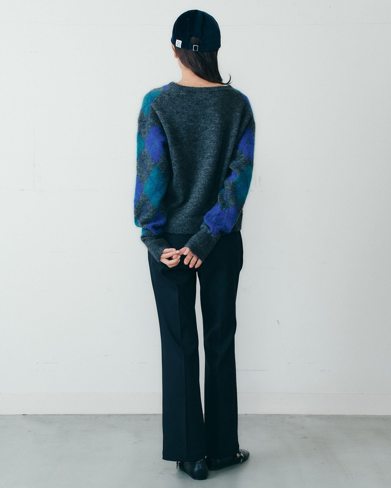 【10月上旬入荷予定】ARGYLE KNIT PULLOVER