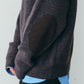 【10月中旬入荷予定】ELBOW PATCH KNIT PULLOVER