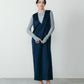 【9月下旬お届け】CASHMERE SILK RIB KNIT
