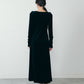 【11月上旬入荷予定】VELVET JERSEY DRESS