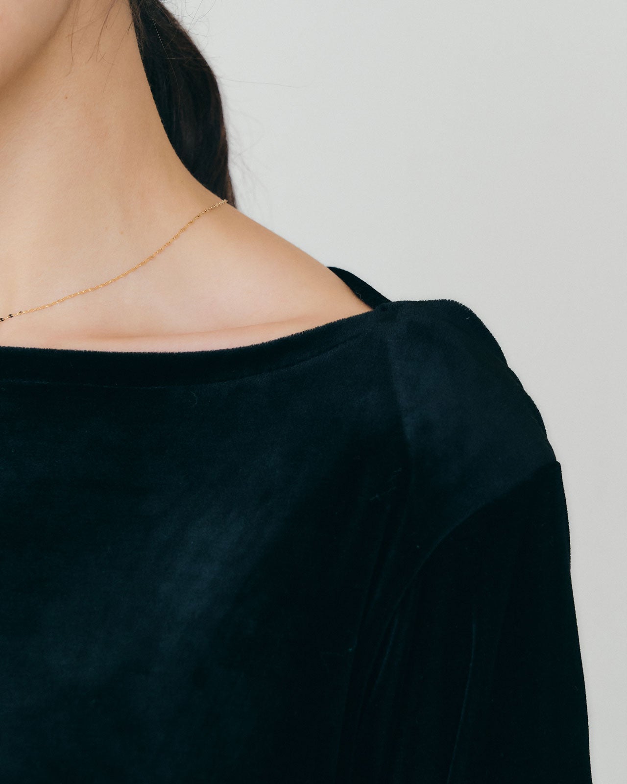 【11月上旬入荷予定】VELVET JERSEY DRESS