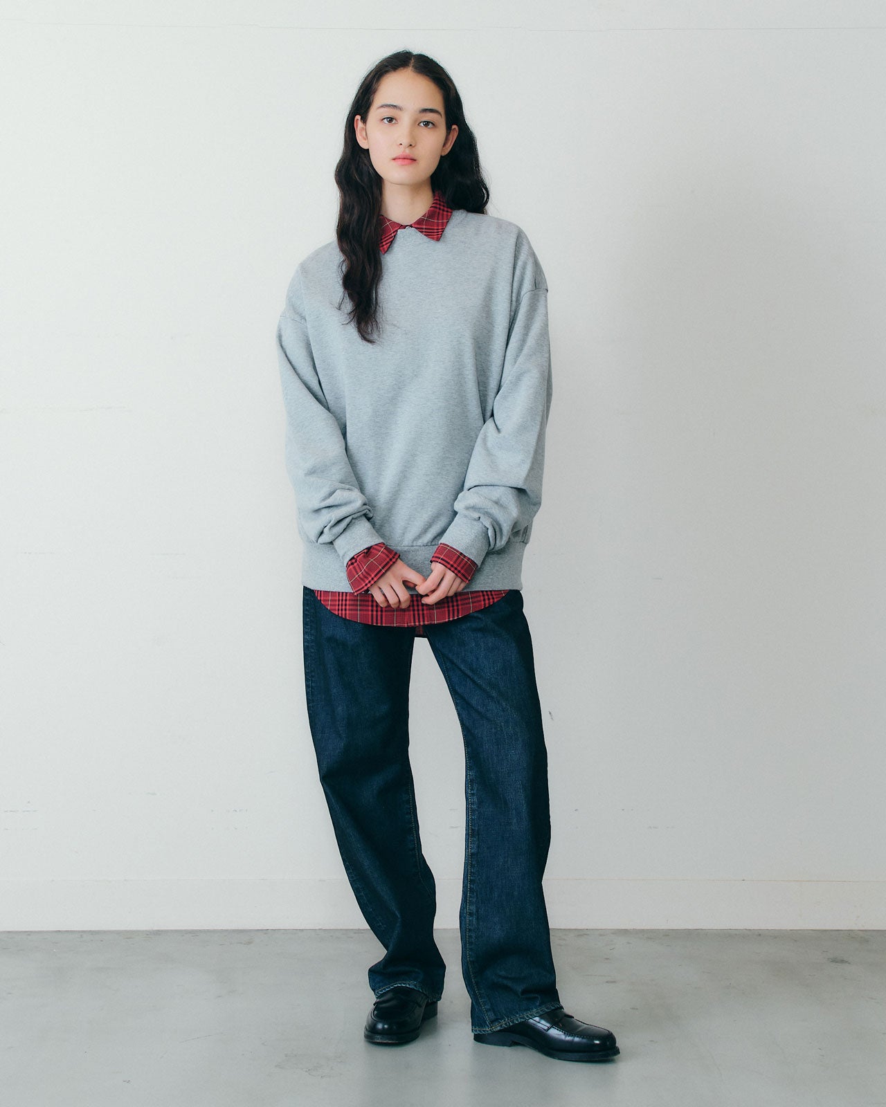 【9月下旬入荷予定】TWILL PLAID SHIRT