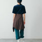 VELOUR HALF SLEEVE TEE