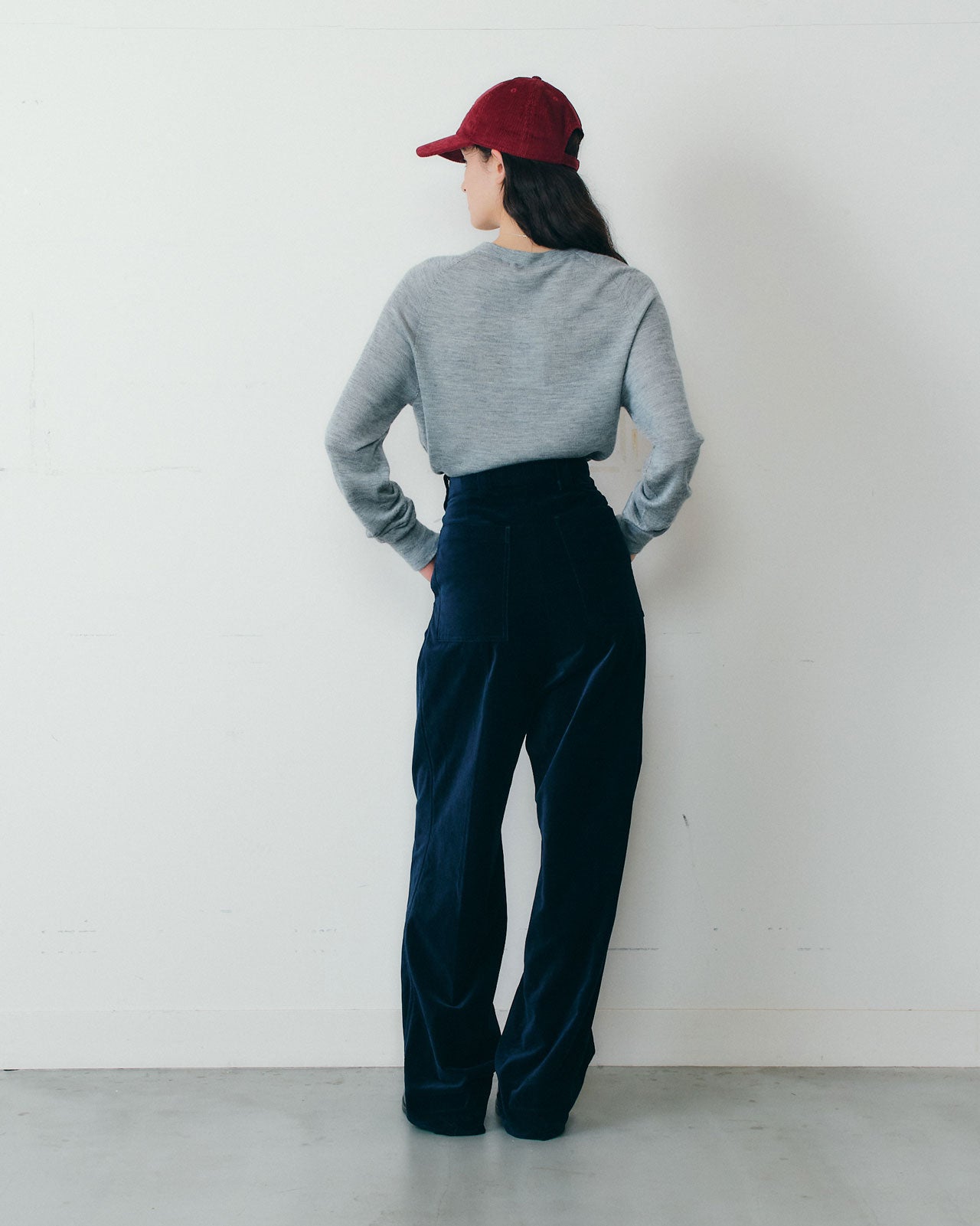【9月下旬お届け】CASHMERE SILK KNIT PULLOVER