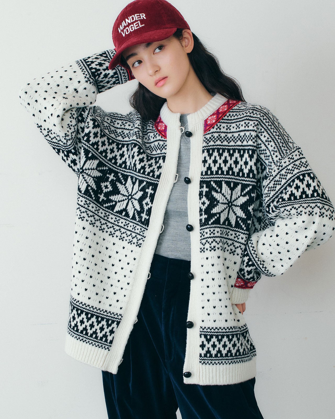 11月上旬入荷予定】NORWAY KNIT CARDIGAN – Shinzone