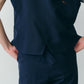 【6月下旬お届け】T/W CRAPE GILET