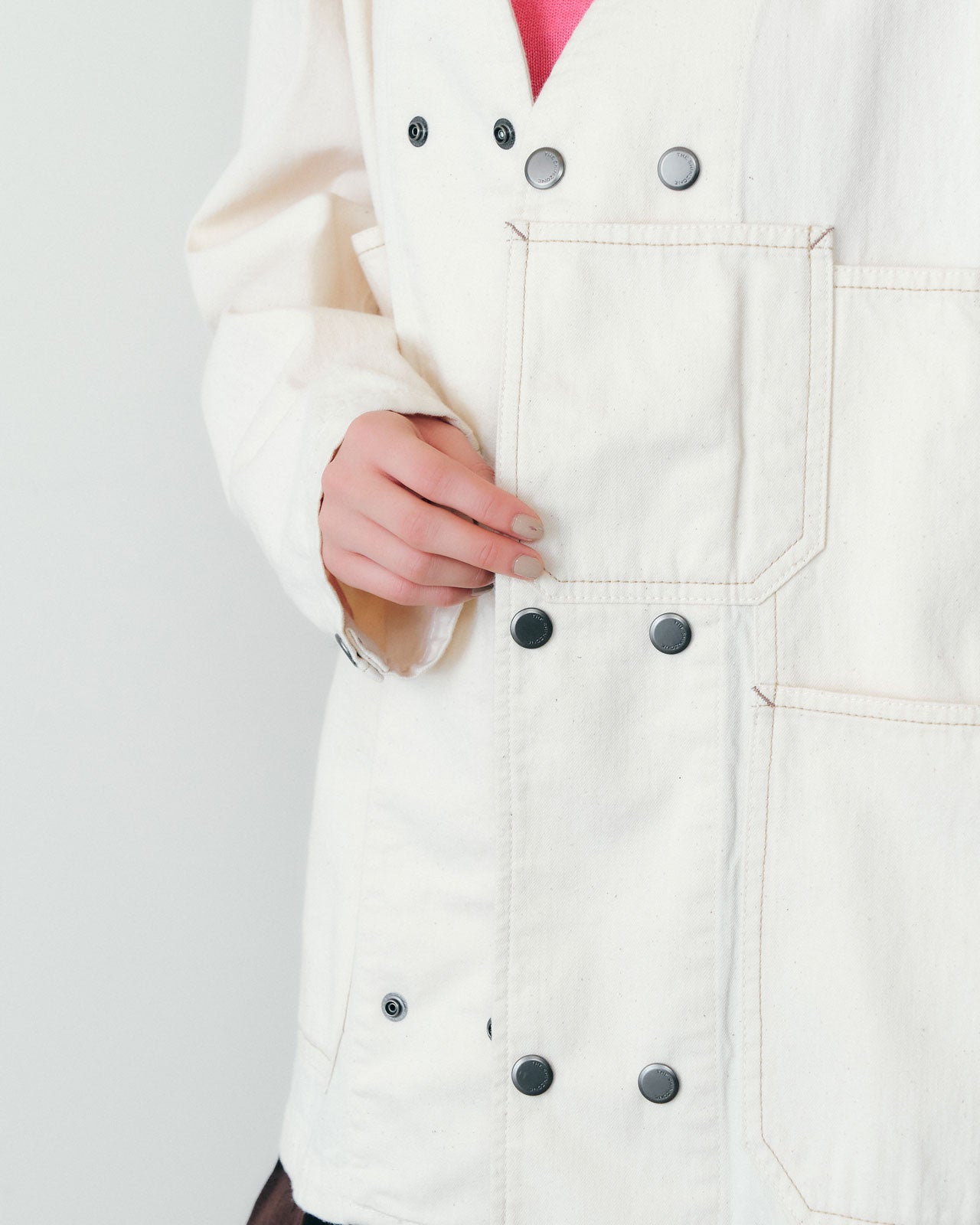 【9月中旬お届け】NO COLLAR COVERALL