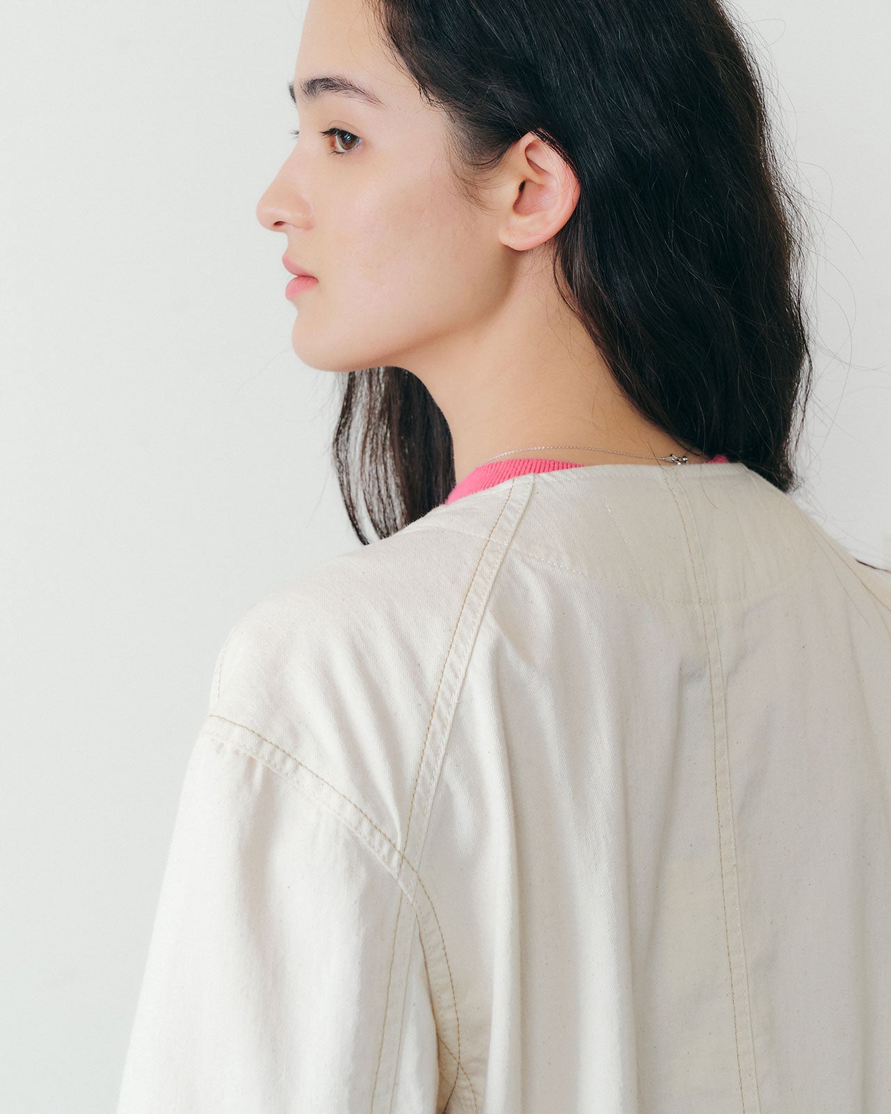【9月中旬お届け】NO COLLAR COVERALL