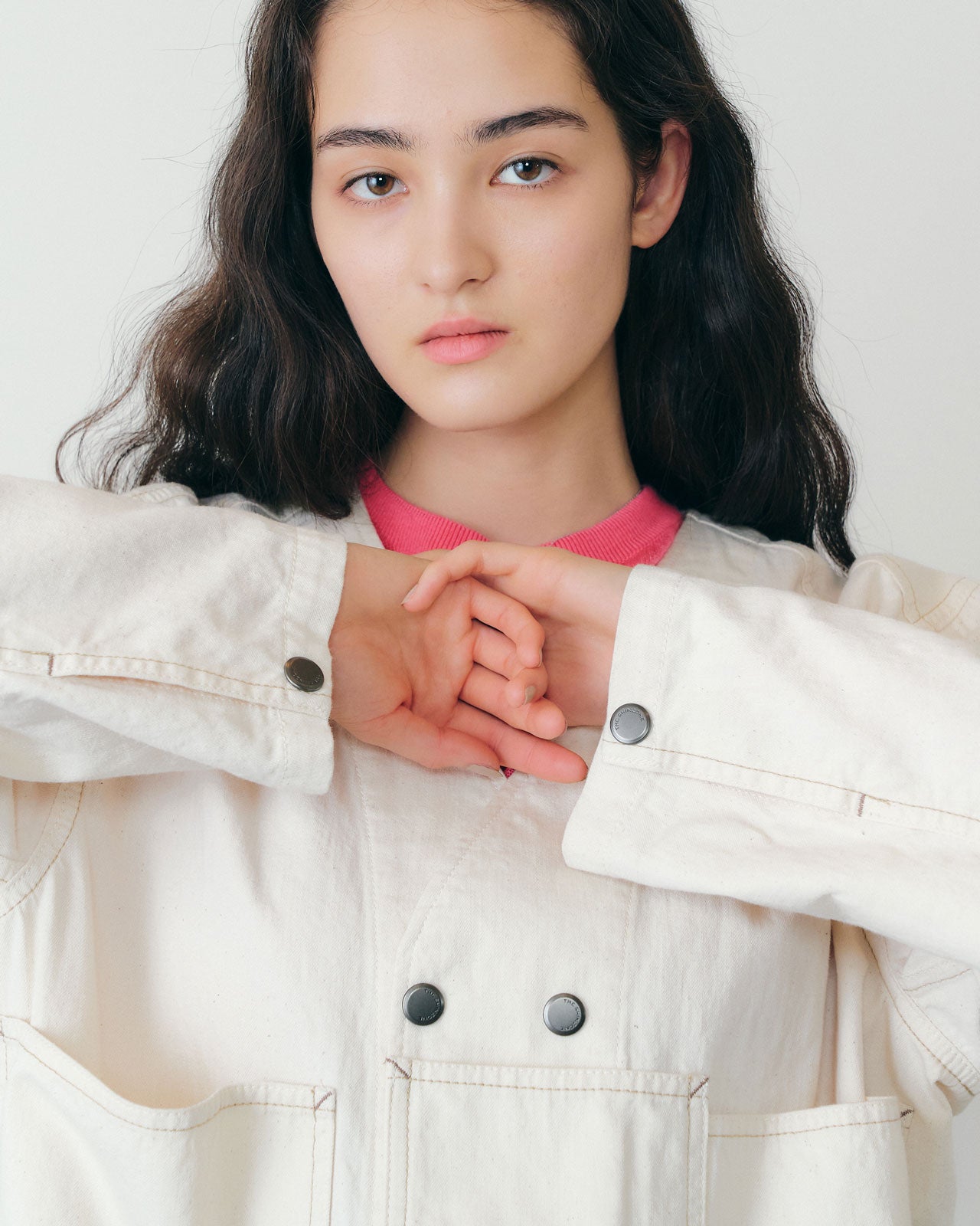 【9月中旬お届け】NO COLLAR COVERALL