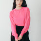 【9月下旬お届け】CASHMERE SILK KNIT PULLOVER
