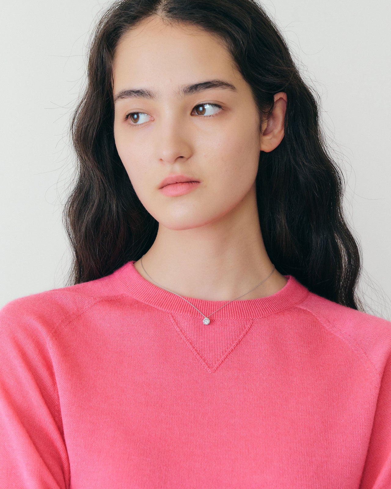 【9月下旬お届け】CASHMERE SILK KNIT PULLOVER