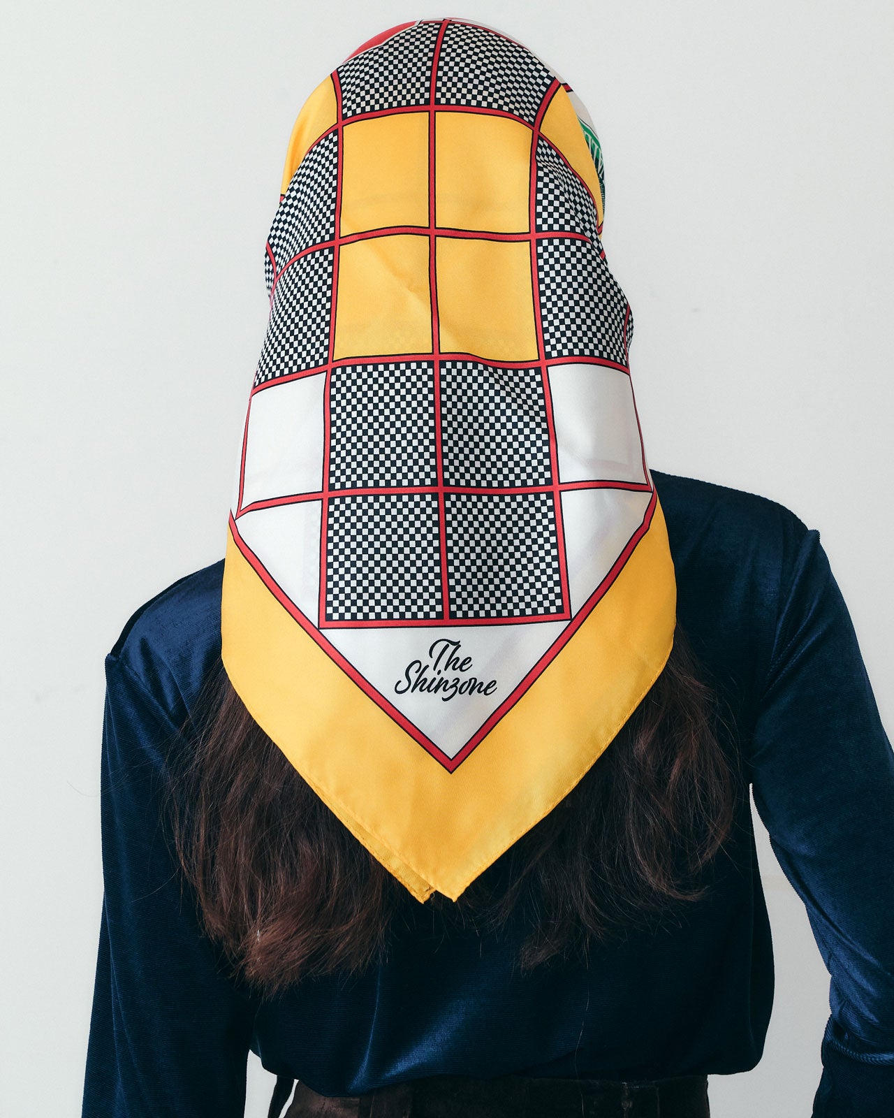 NEW YORK PATCHES SCARF
