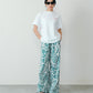 【6月下旬お届け】SUMMER BOTANICAL PATTERN PANTS
