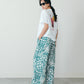 【6月下旬お届け】SUMMER BOTANICAL PATTERN PANTS
