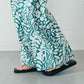 【6月下旬お届け】SUMMER BOTANICAL PATTERN PANTS