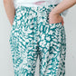 【6月下旬お届け】SUMMER BOTANICAL PATTERN PANTS