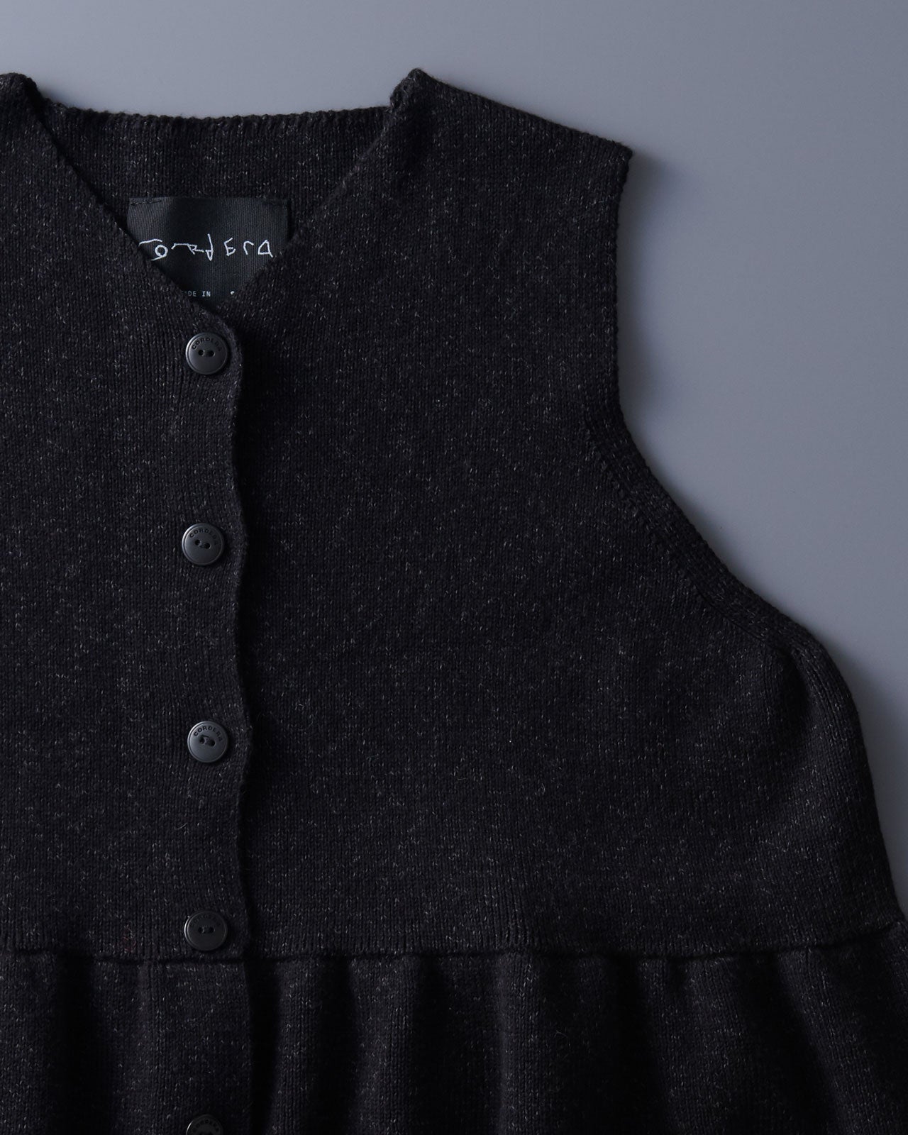 【EXCLUSIVE COLOR】CORDERA FLECKED COTTON PEPLUM TOP