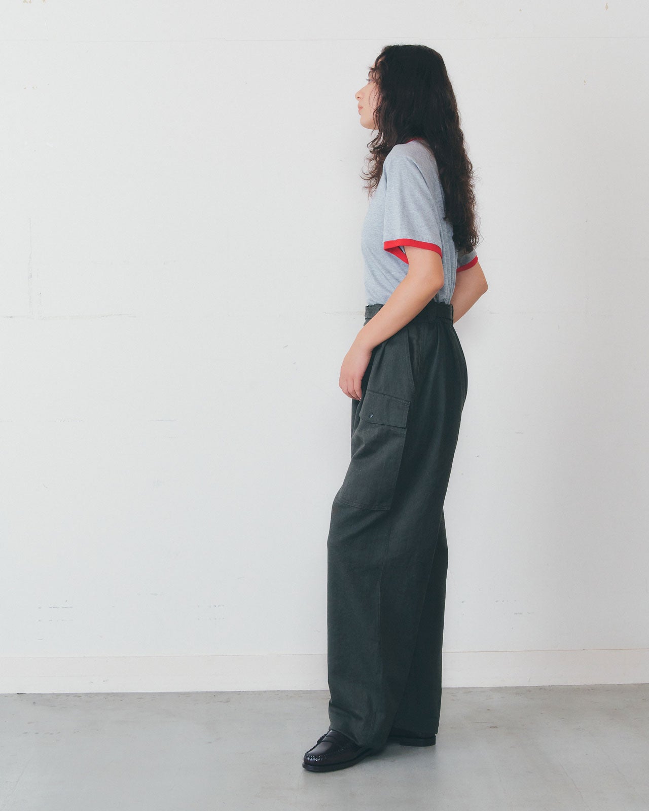 【3月中旬入荷予定】FRESH MARKET RINGER TEE