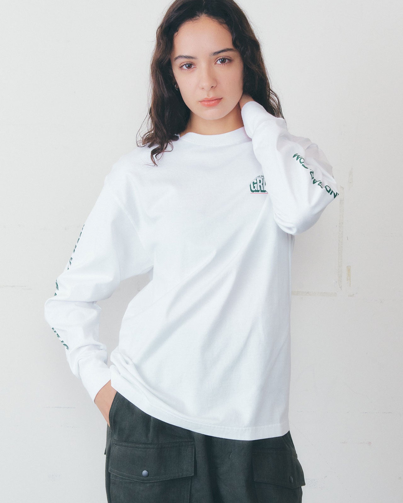 【2月上旬入荷予定】GRIC LONG SLEEVE TEE