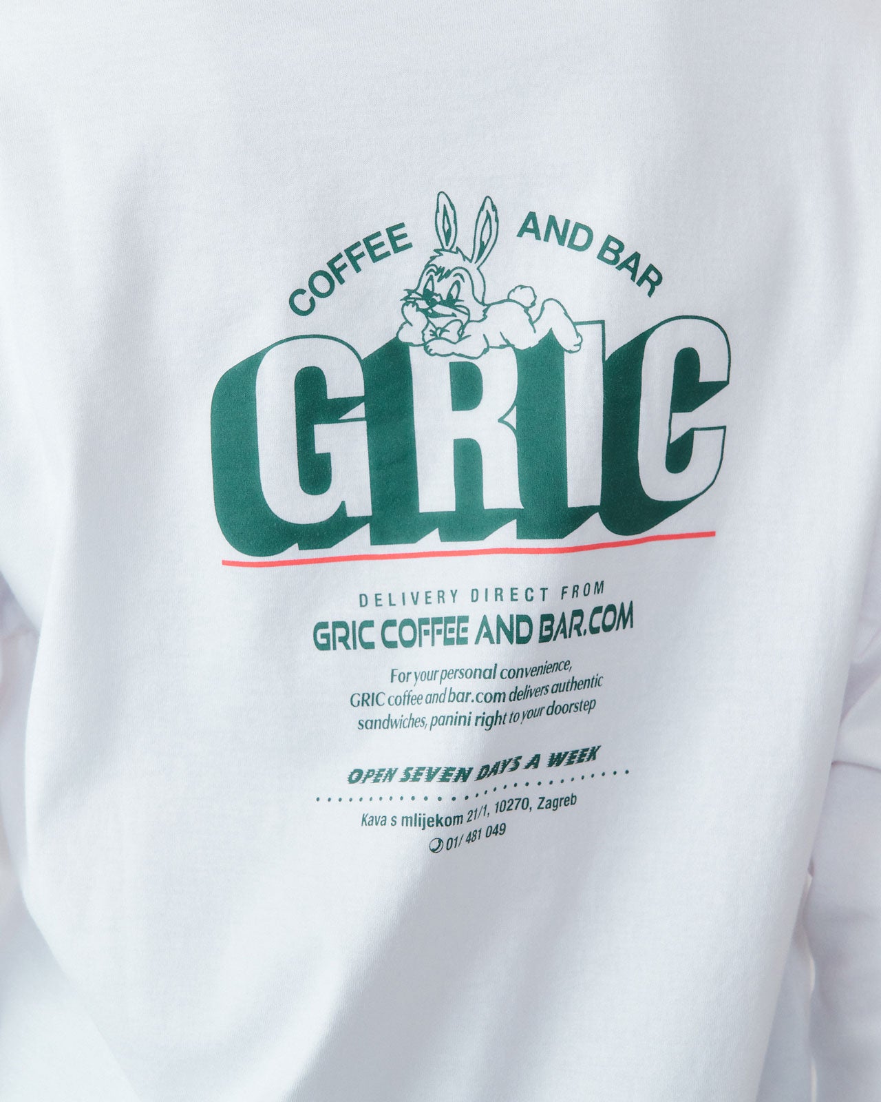 【2月上旬入荷予定】GRIC LONG SLEEVE TEE