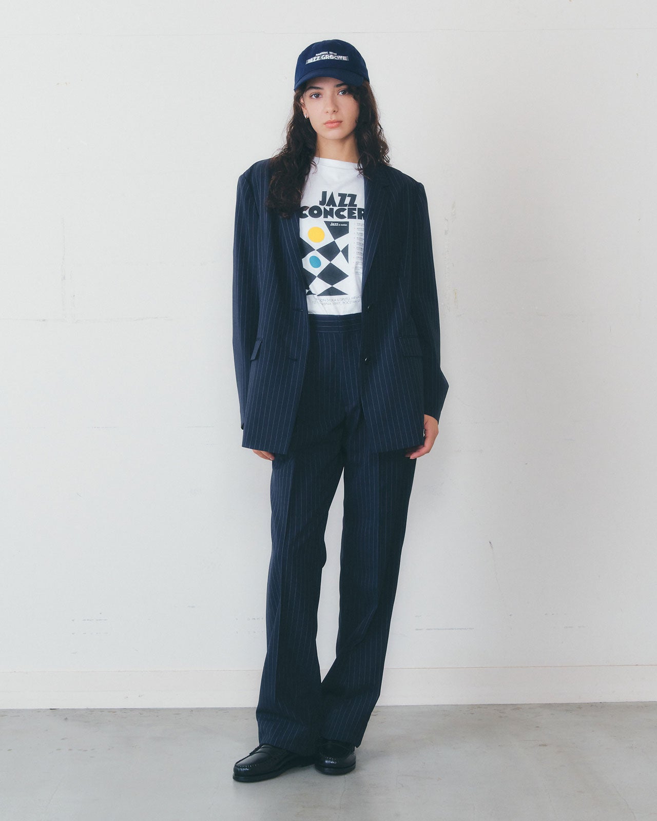 STRIPED CHRYSLER JACKET – Shinzone