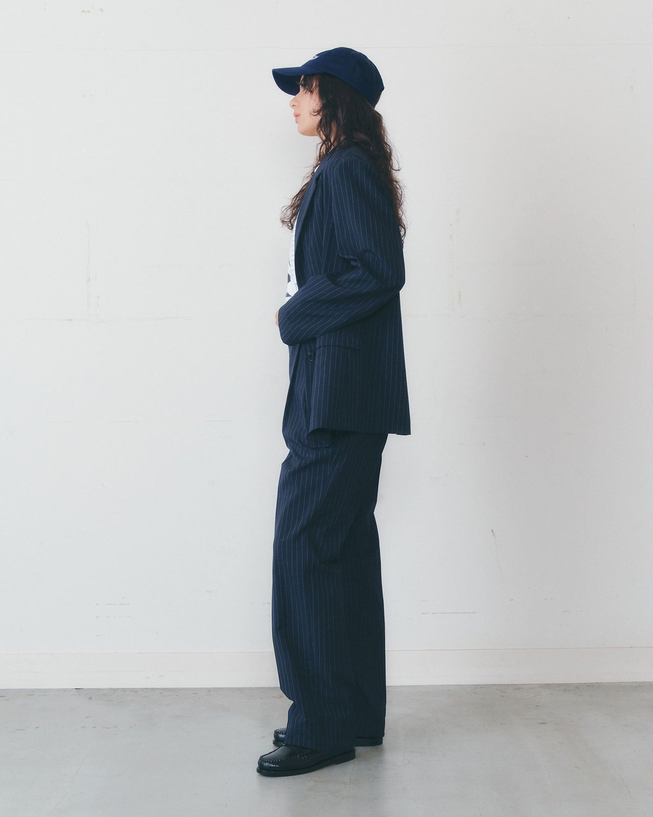 STRIPED CHRYSLER JACKET – Shinzone