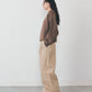 【2月上旬入荷予定】COTTON TWILL WIDE PANTS