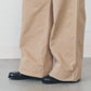 【2月上旬入荷予定】COTTON TWILL WIDE PANTS
