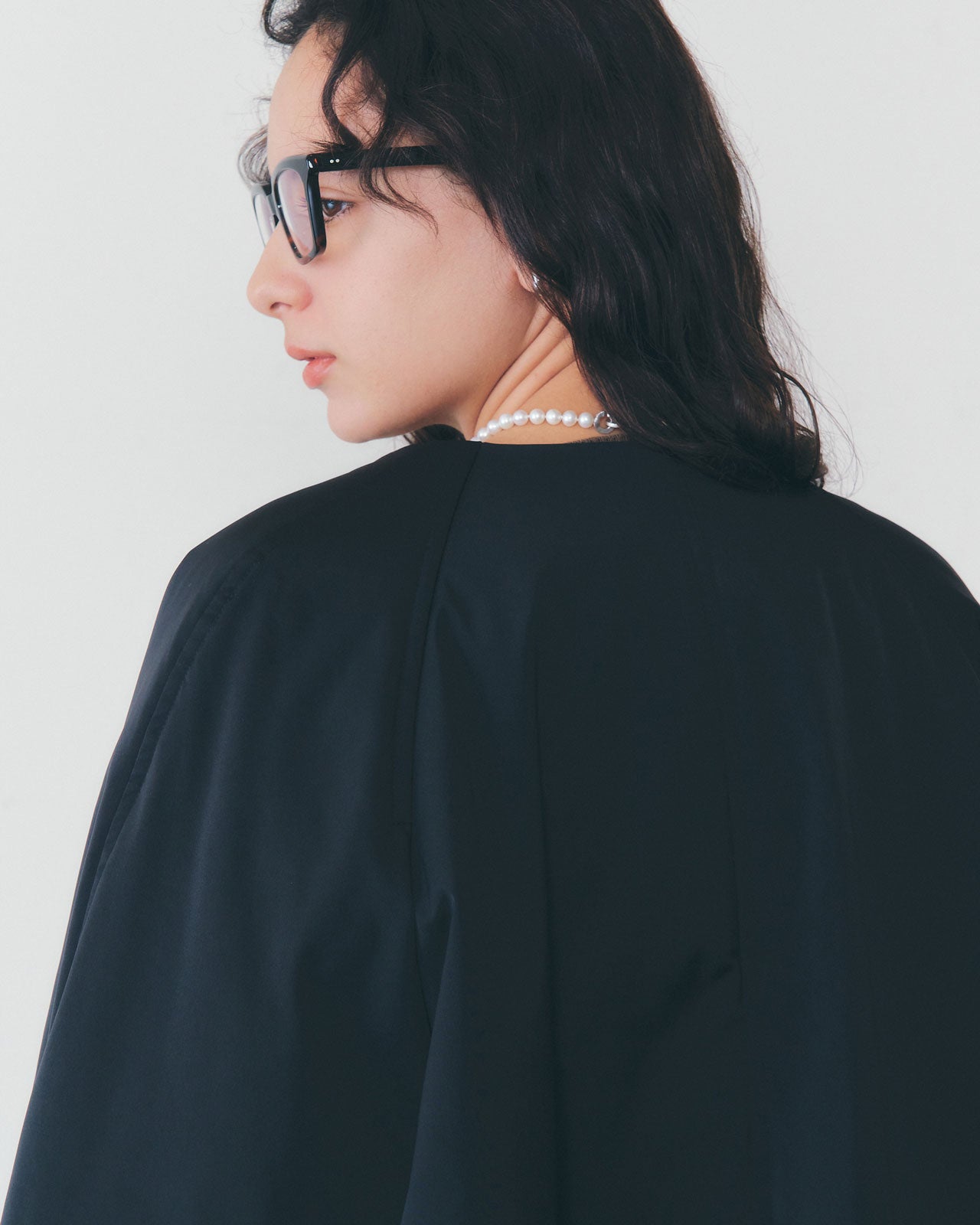 【1月中旬お届け】COLLARLESS PADDED COAT