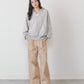 【2月上旬入荷予定】COTTON TWILL WIDE PANTS