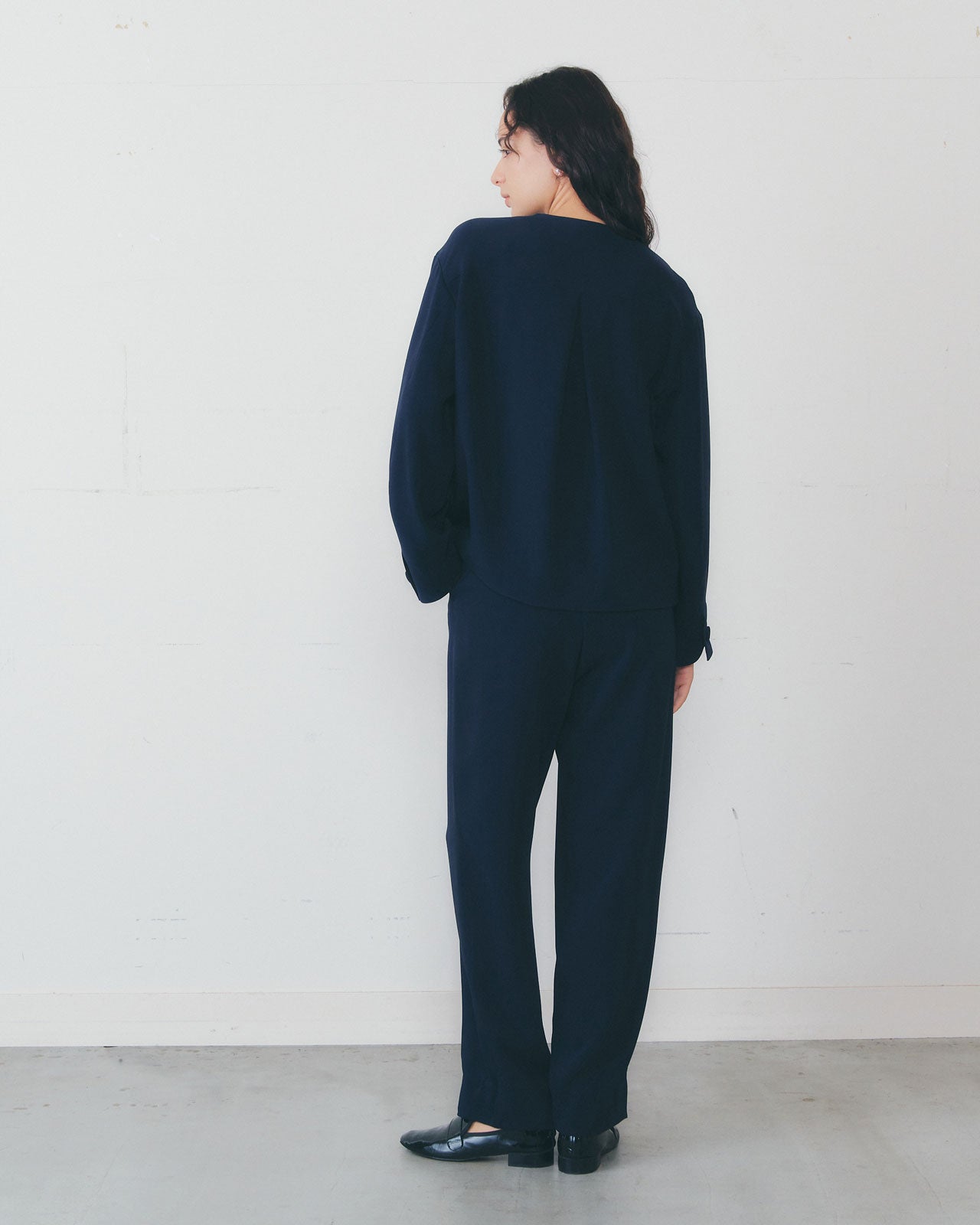 【1月中旬お届け】DOUBLE CLOTH BARREL PANTS