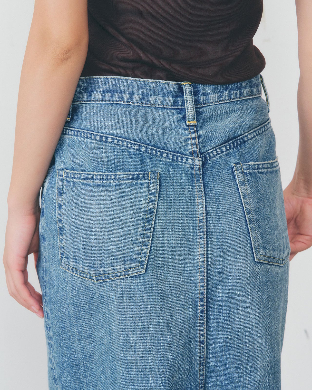 DENIM TIGHT SKIRT – Shinzone