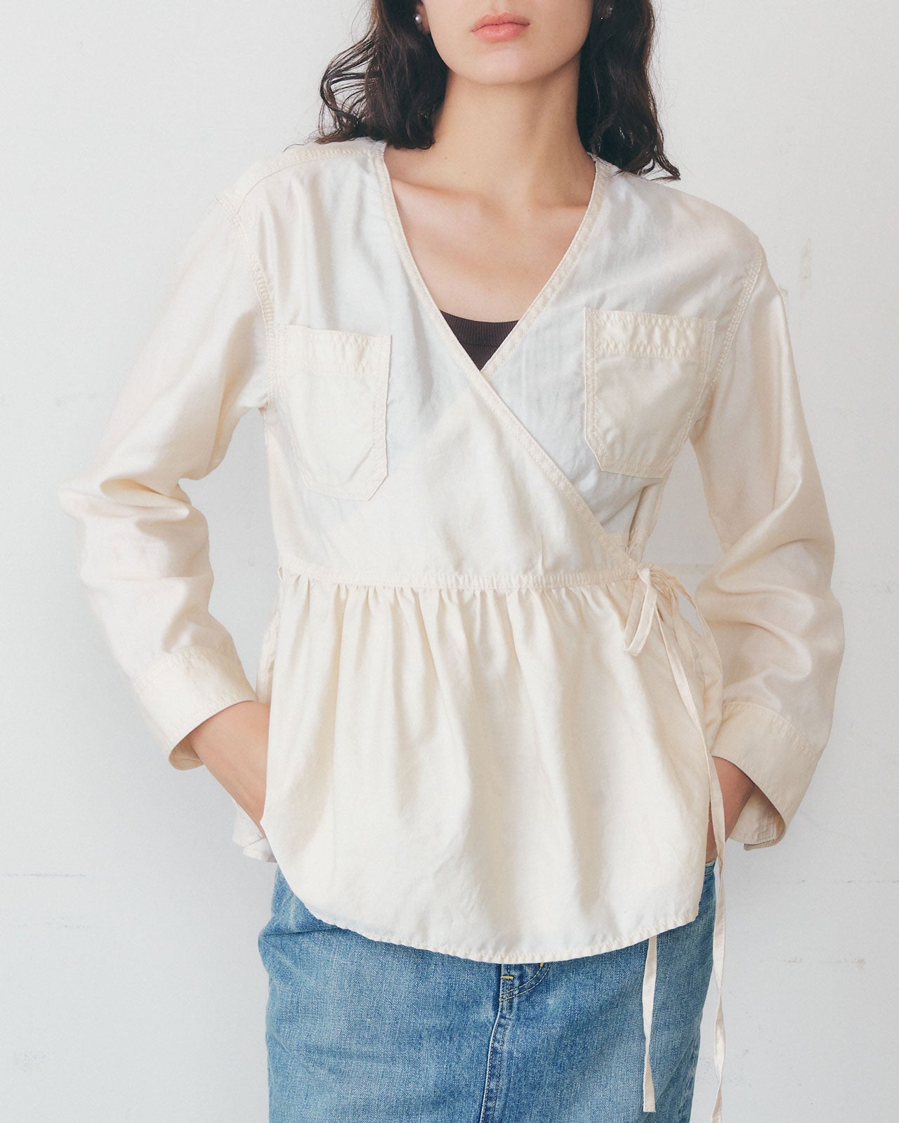 【3月中旬入荷予定】CACHECOEUR BLOUSE