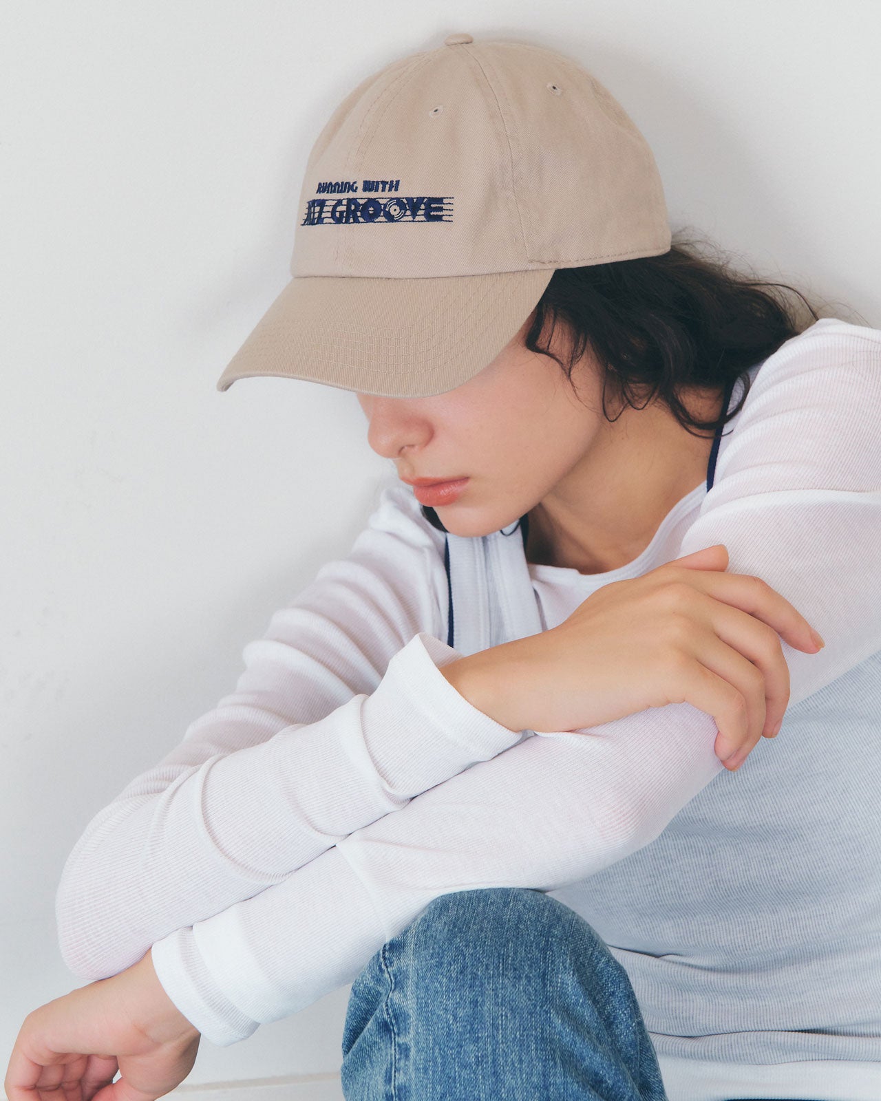 【2月下旬入荷予定】SHEER RIB LONG SLEEVE TEE