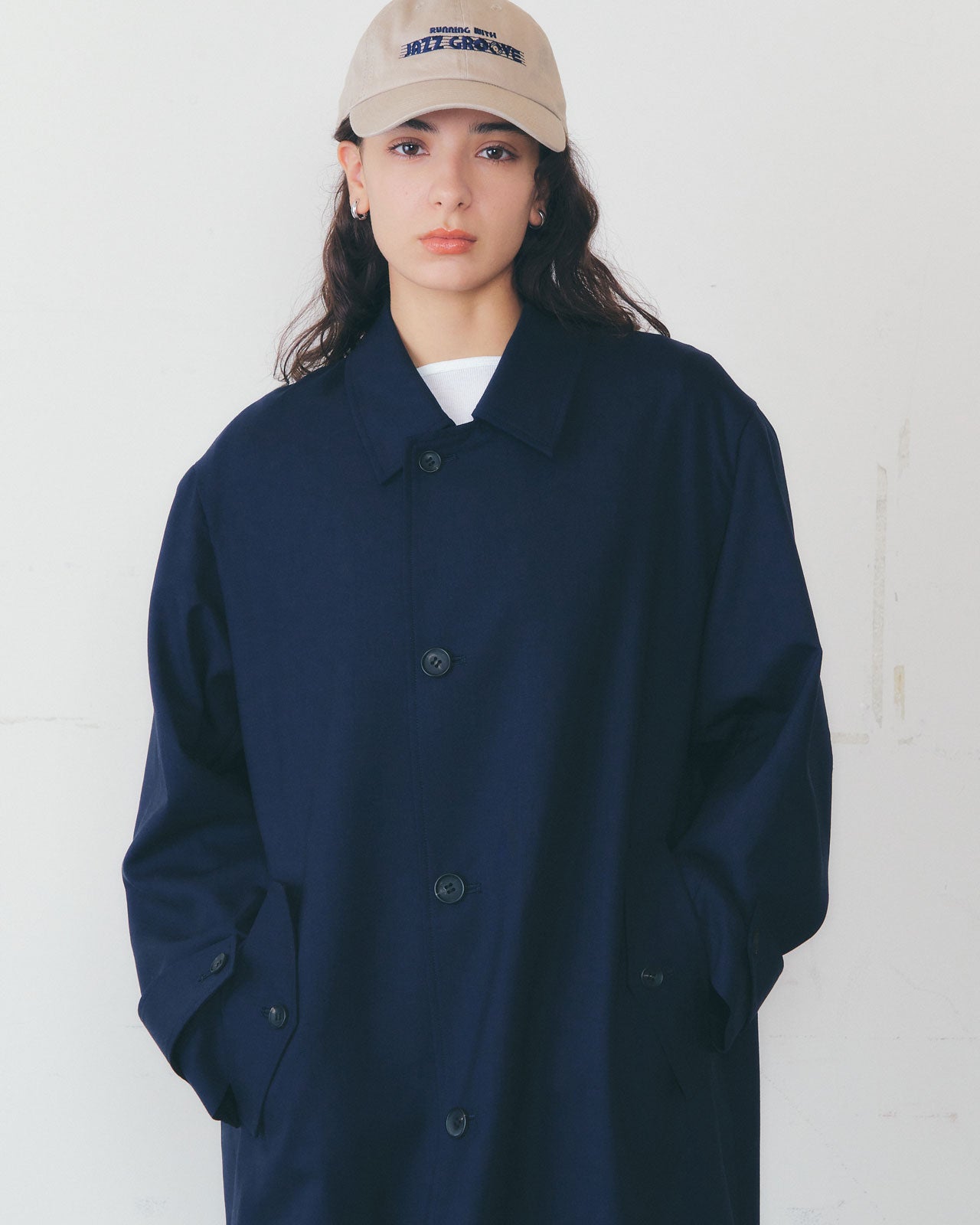 【1月中旬お届け】TROPICAL WOOL COAT