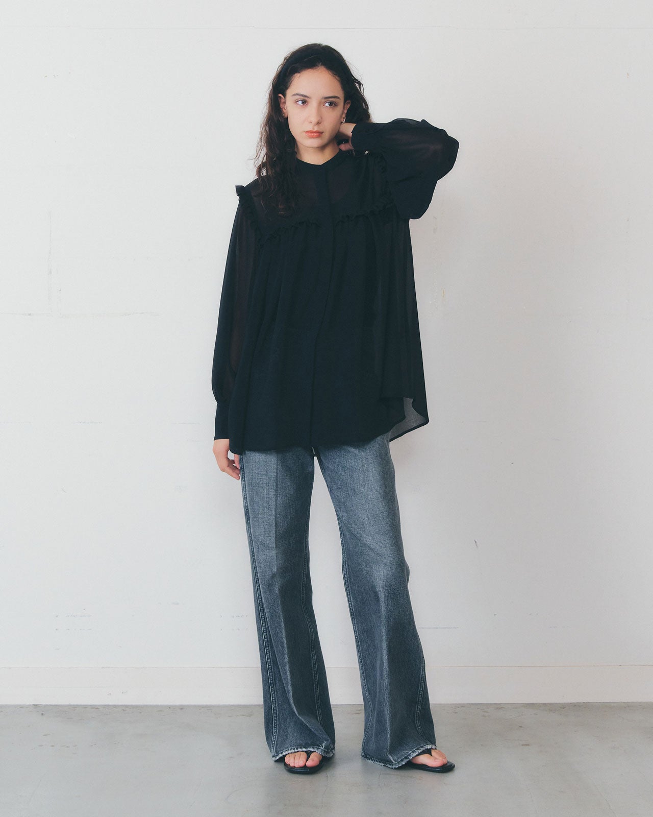 【1月中旬お届け】PARISIENNE DENIM PANTS TYPE-2