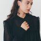【1月下旬お届け】GEORGETTE RUFFLED BLOUSE
