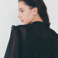 【1月下旬お届け】GEORGETTE RUFFLED BLOUSE