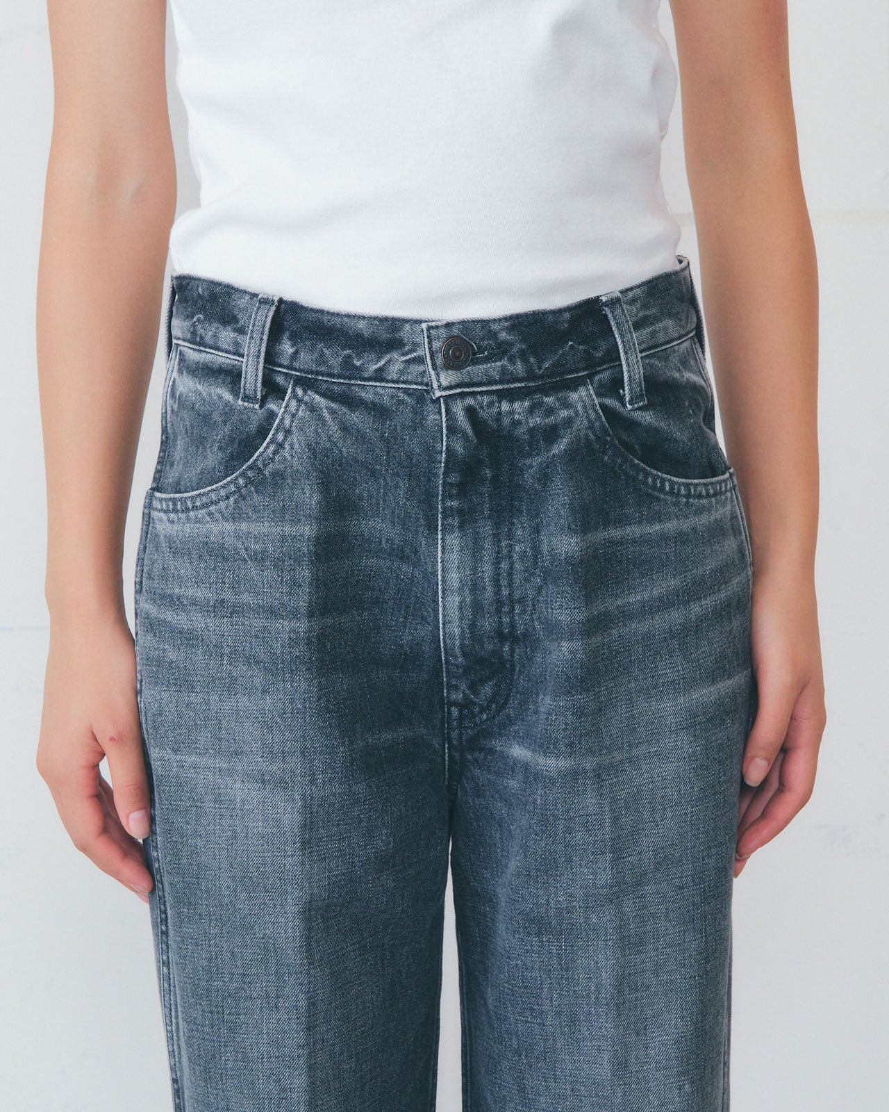 【1月中旬お届け】PARISIENNE DENIM PANTS TYPE-2