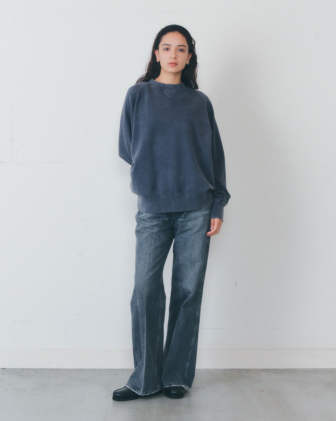 GARMENT DYED SWEATSHIRT – Shinzone