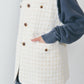 【1月中旬お届け】TWEED GILET