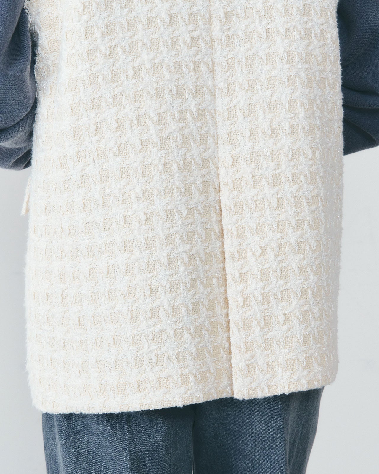 【1月中旬お届け】TWEED GILET