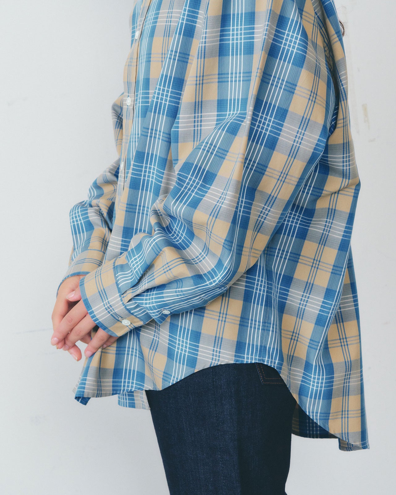 【1月下旬お届け】CHECK DADDY SHIRT