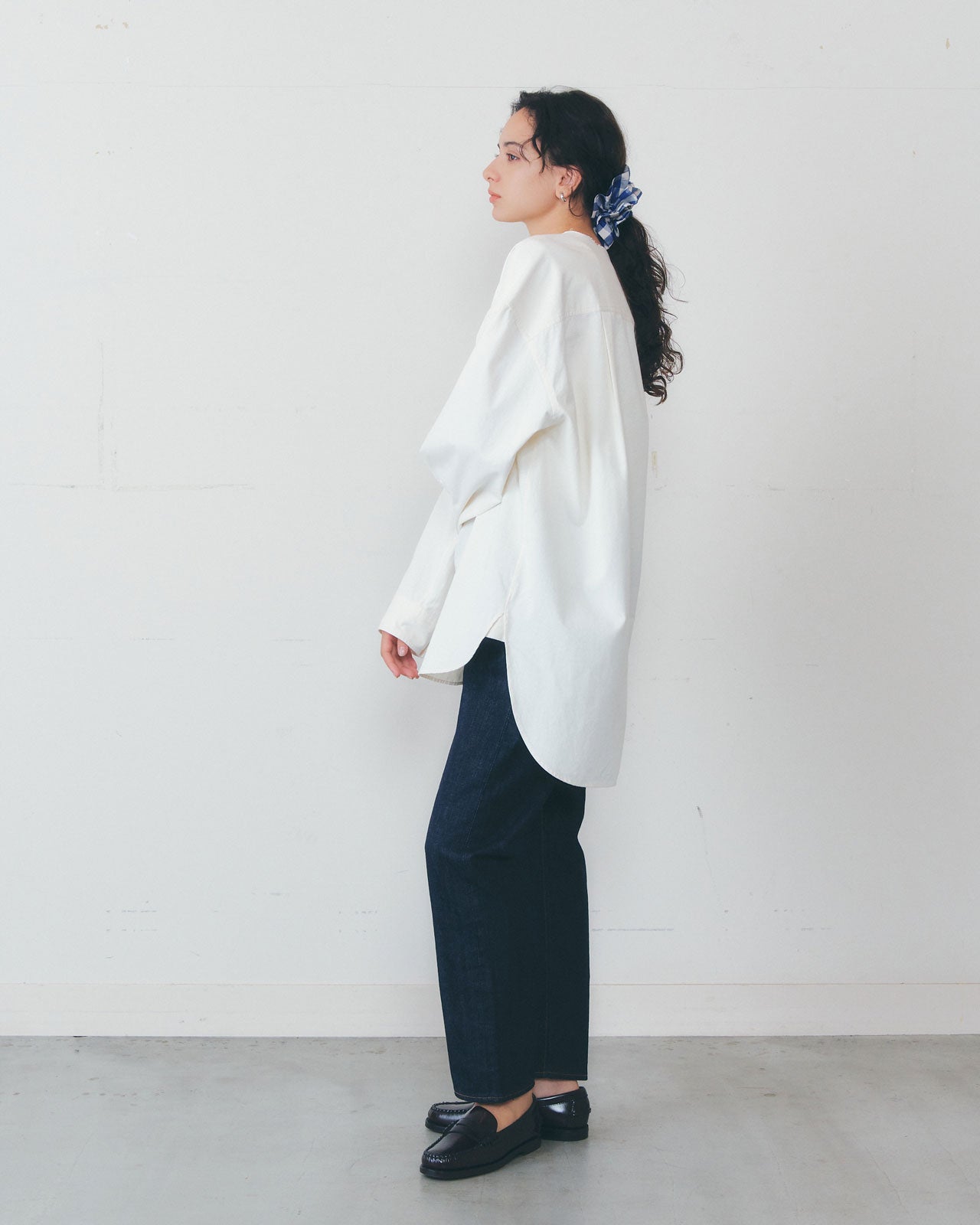 【2月下旬入荷予定】COLLARLESS WORK SHIRT