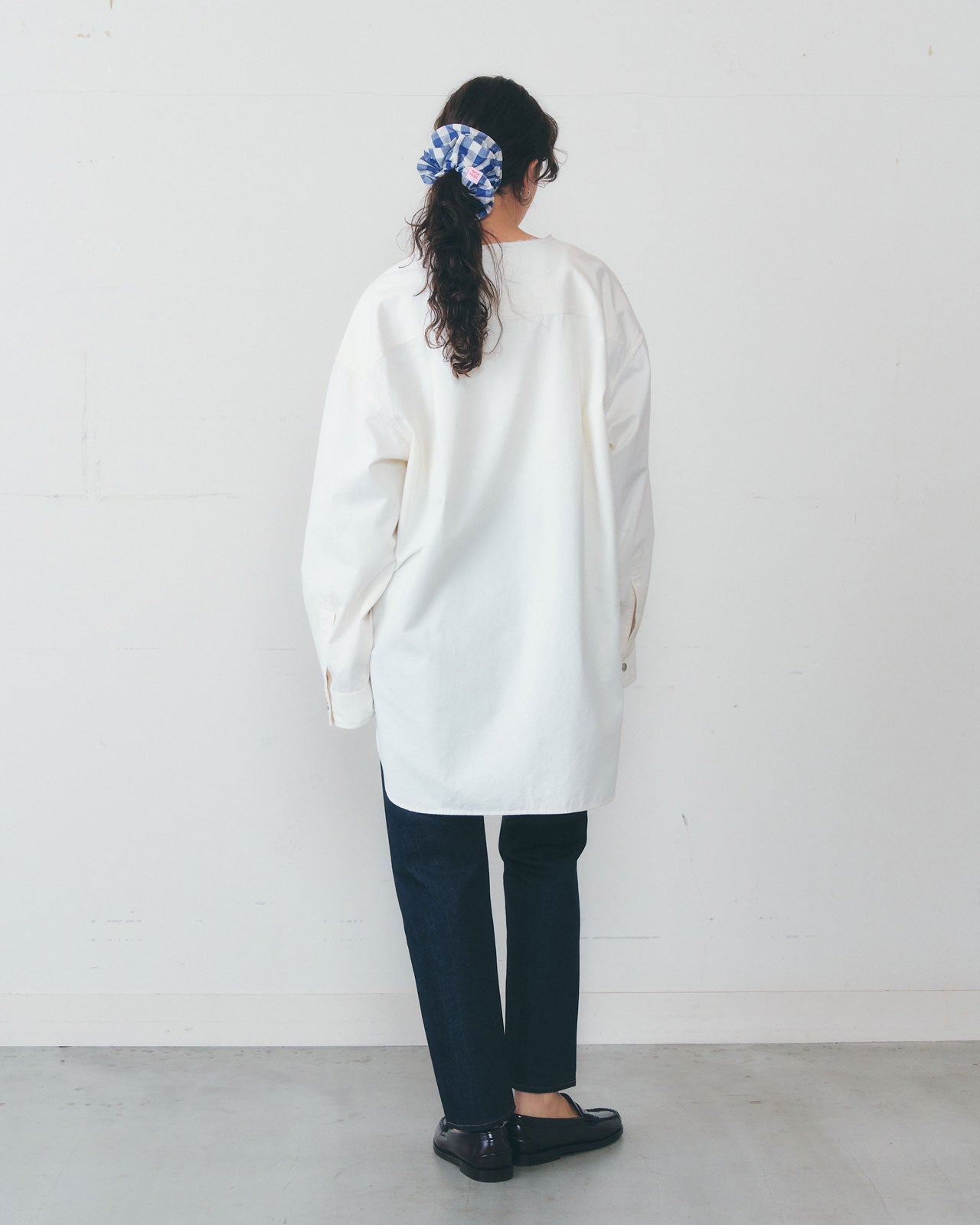 【2月下旬入荷予定】COLLARLESS WORK SHIRT