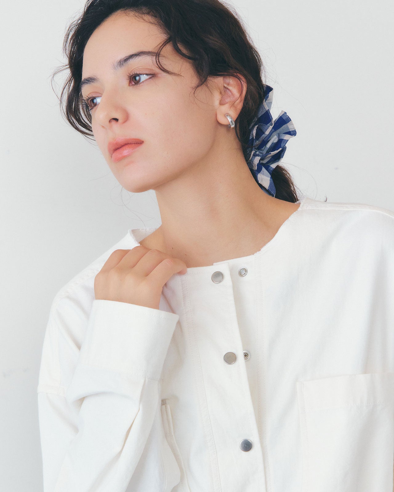 【2月下旬入荷予定】COLLARLESS WORK SHIRT